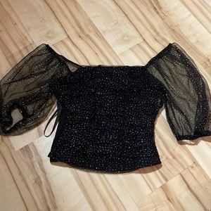 Sparkly Shein Top